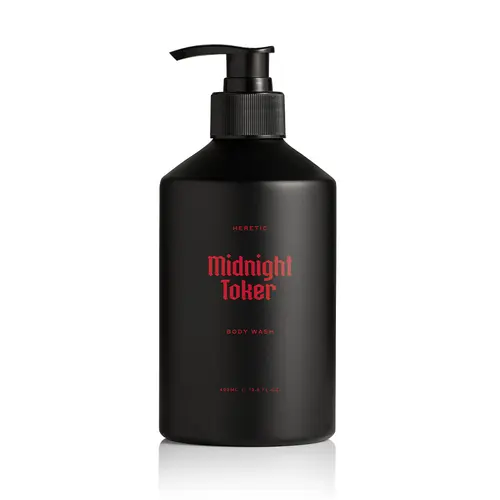 MIDNIGHT TOKER BODY WASH - CLEANSE YOURSELF IN SMOKE. CLOVE, VANILLA AND APRICOT. Scented Fragrance