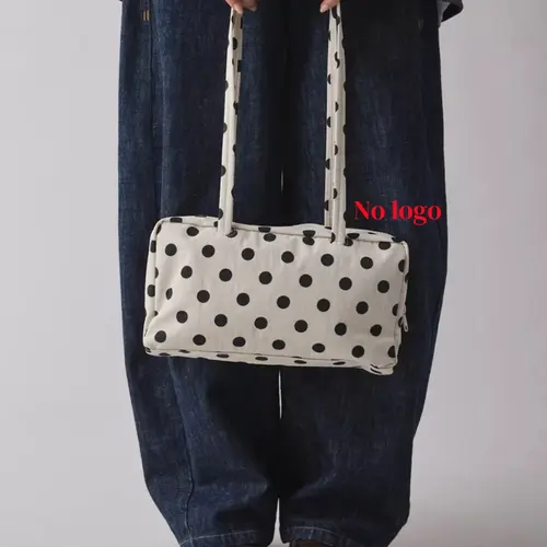 Nylon Bowler Bag, Top Handle Tote Bag with Key Leash, Casual Large Commuter Work Bag, Fashionable Shoulder Handbag for Everyday Use