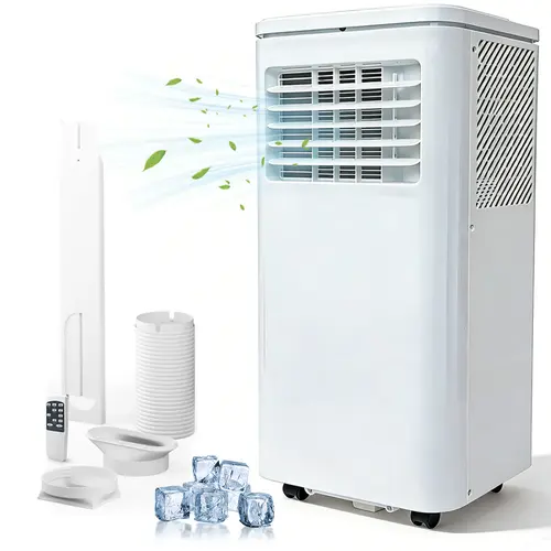Garvee 8K/10K/14K BTU Portable Air Conditioner, 3-in-1 Cools 350/450/750 Sq.Ft, Quiet AC with Fan & Dehumidifier, LED Display, Remote, 24H Timer, Window Kit, for Bedroom/Office/Dorms