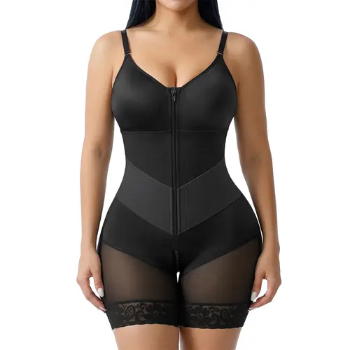 YIANNA V-Shaped Shapewear Moldeadoras Faja for Women Tummy Control  with Zipper Closure Womenswear Moldadoras Faja