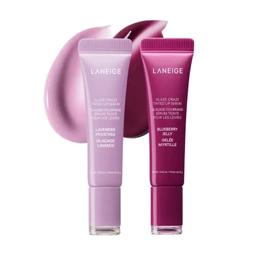 Laneige Glaze Craze Extension Duo, Cool-Toned Shades, Limited Edition