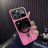 Luxury Sports Car Aesthetic MagSafe Smartphone Case, Anti-Scratch Magnetic Wireless Cover for iPhone 17/16/15/14/13/12/11 Pro Max, Handheld Cellphone Accessories -975