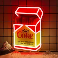 Fridge Cigs Neon Sign, Dimmable Drink-Themed Indoor Wall Light for Bar, Man Cave, Shop or Bedroom Decor, Gift for Christmas and Birthdays #GLOBAL PICKS