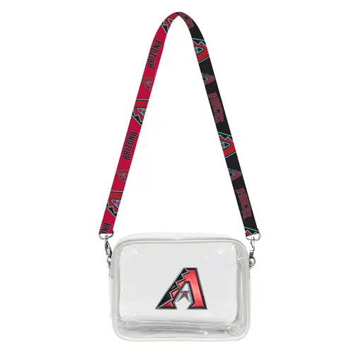 Little Earth MLB 3D Logo Clear Fan Purse