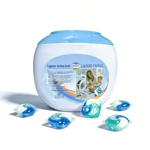 4-IN-1 Powerful Laundry Detergent Pods - 30 Pods per Tub, High Efficiency, Laundry Scent Booster, Extra Deodorizer, Strong Stain Lift, 1-Step Use Saves Prep Time, Travel-Ready, Water-Dissolvable, Universal for Washing Machines, Home/Travel Use,sohochic