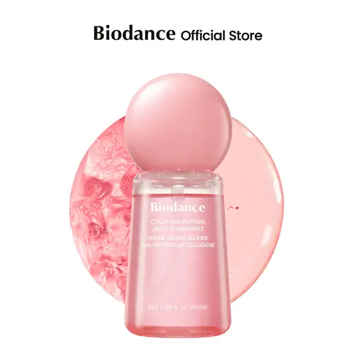 [Biodance Official] Collagen | PDRN Jelly Serum Mist — Advanced Jelly-to-Mist Skincare Spray for Flawless Instant Glass Skin Glow, 24-Hour Moisture Lock, Pore Minimizing, Deep Hydration, and Accelerated Skin Barrier Recovery