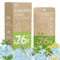 CoolRush Towel for Hot Weather, Cooling Towel, Ice Towel, Instant & Long-Lasting Cooling for Outdoor Performance, Large Cooling Body Wipe, Must Have for Summer Travel, Running,Gym , Camping Gardening & Daily Use