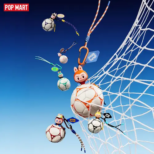 POP MART THE MONSTERS × FIFA SERIES - Football-shaped Mini Bag Blind Box, Labubu,World Cup 2026 Collectible Toys,summerwins