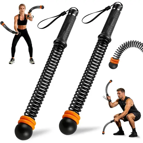 2026 New Upgrade Weighted Cordless Battle Ropes - Quiet Ropeless Strength Training Home Gym Kit, Portable Fitness Equipment for Men & Women, Indoor Workouts