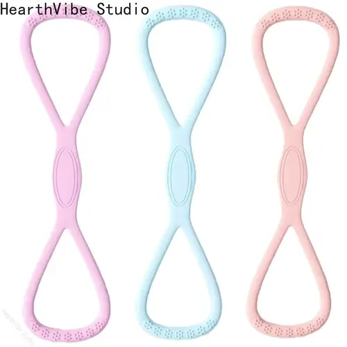 8-Figure Yoga Resistance Band, 35 LB Soft Silicone Quick Rebound Tool, Home Workout & Muscle Training Equipment for Athletic Training & Resistance Band Workout