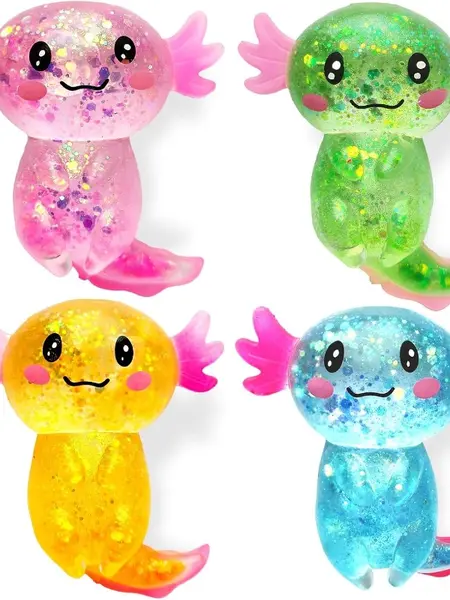 4-Pack Cute Squishy Series Stress Relief Toys Set, Soft Sensory Fidget Pack for Adults & Kids, Soft Slow Rising Balls, Anxiety Relief & Birthday Party Gifts, Soft Sensory Squishies, Squishy Fun Set, Squishy Packs