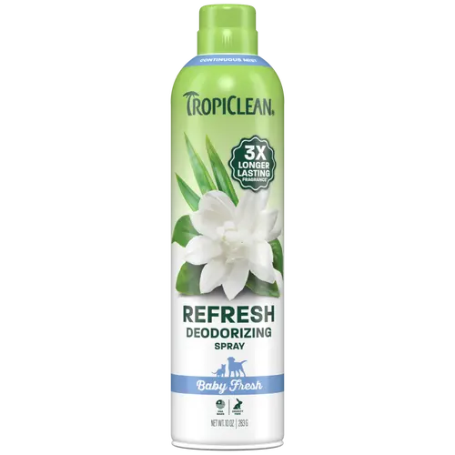 TropiClean Baby Fresh Deodorizing Pet Spray, 10oz