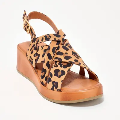 Miz Mooz Leather Adjustable Wedges - Pennie