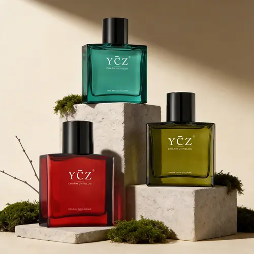 [YCZ] Men's 3-Piece EDP Cologne Spray Set (3×1.7 fl oz) - Spicy Woody, Fresh Aromatic Citrusy Perfume, Rich Oriental Scents - Classic Masculine, Long-Lasting Vegan Fragrance for Adults, Travel Size - Cruelty-Free Premium Mens Gifts, Beauty Products,sohoch