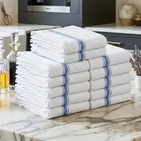 Utopia Towels Dish Towels 12 Pack – 100% Cotton Absorbent Kitchen Cleaning Lightweight Towels Soft Lint-Free 15x25 Inch