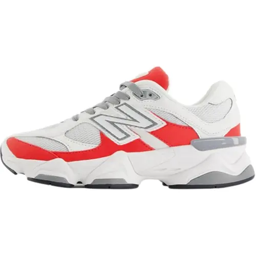 Women's New Balance 9060 Reflection Red Sneakers - Lightweight, Breathable Athletic Shoes with Reflective Design for Gym, Road Running, Road Running Shoes