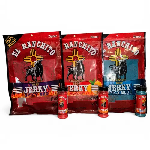 TOP SELLERS Bundle (3-6oz Jerky + 3-Seasonings)