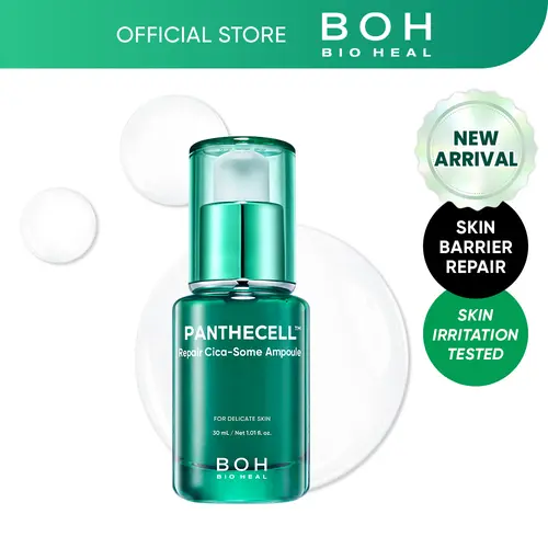 BIOHEAL BOH Panthecell Repair Cica-Some Ampoule 1.01 fl oz | Active Skin Repair Serum with 1 Billion Cica Exosomes for Barrier Recovery & Blemish Care, Skin Thickening Glow for Glass Skin