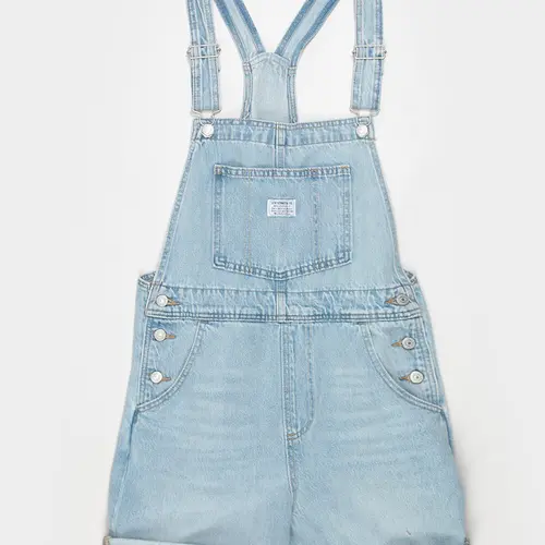 LEVI'S Womens Vintage Shortalls - Abraded Art