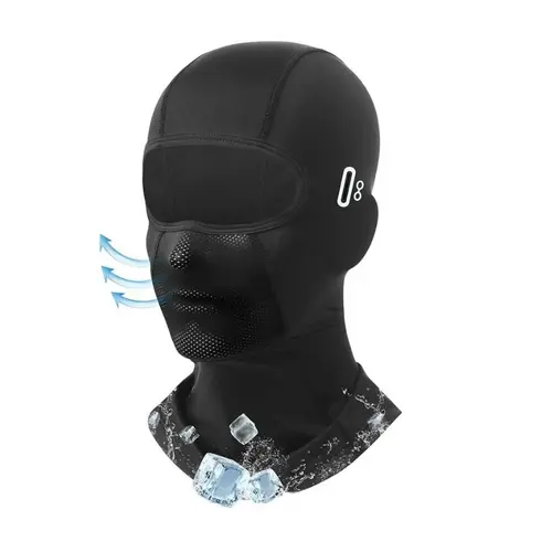 Yeomoo Summer Cooling Balaclava with Glasses Holes - Sun Protection Shiesty Ski Mask for Men & Women - Breathable Mesh Face Mask for Motorcycle, Cycling, Work & Outdoor summerwins