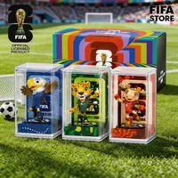 [3-Piece] Official Licensed FIFA 2026 World Cup Collectible Mascot Figurines Set, Clutch Zayu & Maple Summervibes Clutch Mascot Set, Collectible Trio Action Figures for Outdoor Fun (Toys & Hobbies, Classic & Novelty Toys)