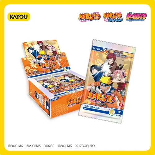 NARUTO-Smriti Collectible Card Pack, Earth Scroll 001/A-NA Trading Card Series, Cartoon Non-Sports Booster Box (1 Box)