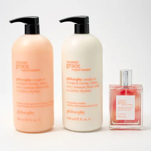philosophy summer fine fragrance supersize 3pc layering set