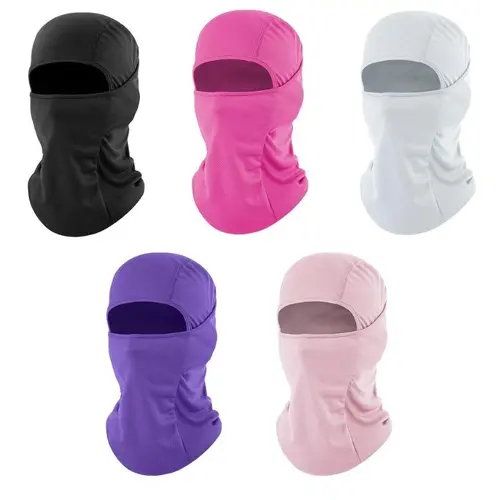 Yeomoo 5 Pcs Summer Balaclava Face Mask for Women, Cooling Neck Gaiter & Shiesty for Outdoor Sport and Work summerwins