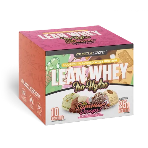 Lean Whey Iso Hydro Variety Box - 10 Packets