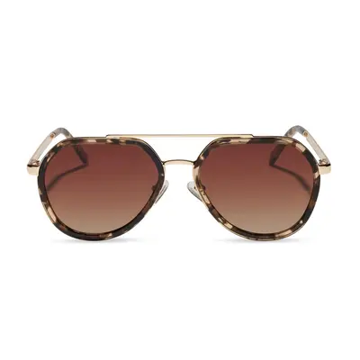 DIFF Joey Oversized Aviator Sunglasses for Men and Women Polarized UV Protection