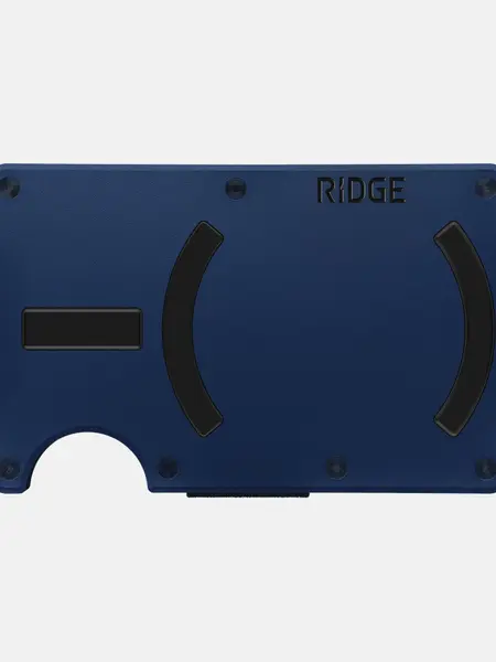 Ridge MagSafe Wallet | Slim RFID Blocking Wallet for iPhone | Magnetic Card Holder | MagSafe Compatible | Minimalist Everyday Carry | Aluminum Carbon Fiber | Best Tech Gift
