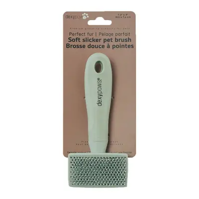 Dexypaws Soft Slicker Pet Brush for Dog & Cat Grooming