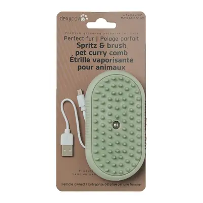 Dexypaws Spritz and Brush Pet Comb for Dog andCat Grooming
