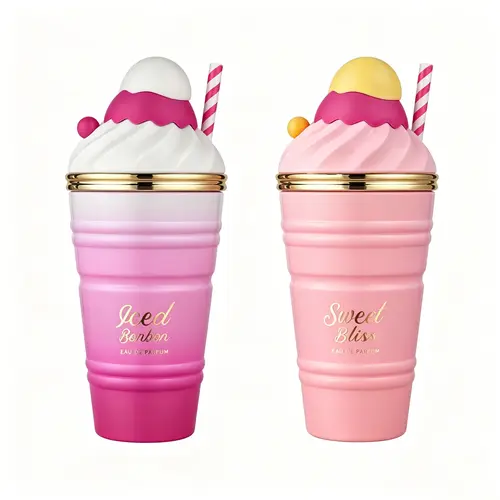 Sellion Iced Bonbon perfume,Frosted Sweetness perfume,Sweet Bliss perfume 2pcs perfume set ,Long lasting Fragrance For Women, Gift for Her,Gourmand Scent Eau De Parfum 6.6Oz/200ml ,, Gourmand Candy Scent, Edp tiktokshopspringglowup,sohochic