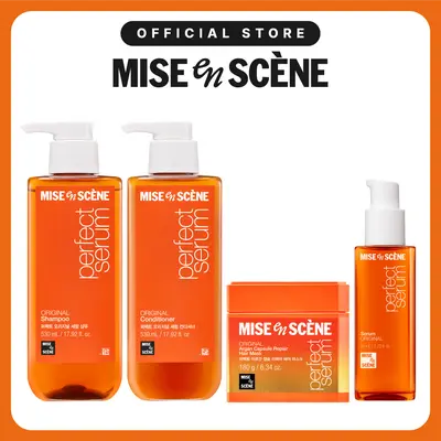 [Bundle] Perfect Serum Wash Day Routine (3 Options)｜Shampoo 17.92 fl oz + Conditioner(Treatment) + Serum 2.7 fl oz