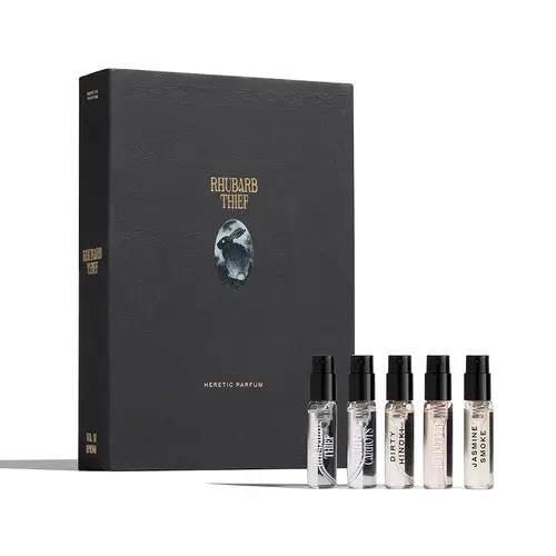 RHUBARB THIEF DISCOVERY SET - NEW SPRING DISCOVERY SET FROM HERETIC PARFUM