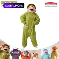 Adult Funny Animal Onesie Set, Super Soft Plush Hooded Home Blanket with Pockets, Robe & Comb, Perfect for Movie Night, Nightwear & Loungewear, Cozy Wear #GLOBAL PICKS