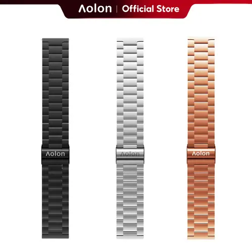 AOLON Smartwatch Replacement Band, 22mm Stainless Steel & Mesh Milanese Loop Metal Strap Compatible with GTR3 / GTR / Navi R3 Ultra / GT6PRO / GT5PRO / Luxor / CURVE3 / GTS3,sohochic