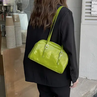 Women's 2026 New Korean INS-Style Underarm Shoulder Bag - Niche, Casual, Versatile, Lightweight, Simple Fashion Accessory for Daily Casual & Commute Use, Purses for Women 2026, Bags