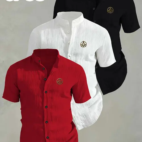 Men's Summer Casual Classic Tropical Print Short Sleeve Shirts, Casual Button Collared, Breathable Collar Button-Up Beach Pool Wear, Ideal for Swimming and Leisure