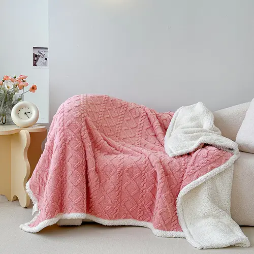 【FallPickDeals 】ROSEKIND Fluffy Sherpa Blanket, 380 GSM Ultra Soft Fuzzy Throw Blanket for Couch and Bed, Lightweight Blanket, Cute Reversible Plush Throw for Sofa and Bedroom, Warm Blanket, Throw Blankets,sohochic