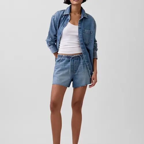 Gap Women's 3.5” Low Slung Easy Denim Shorts