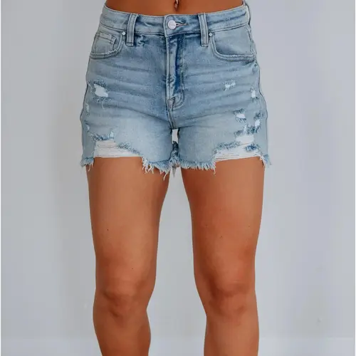 Ryder Risen Shorts - Vintage Light Wash