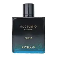 Rayhaan Nocturno Elixir for Unisex Eau de Parfum Spray, 3.4 Ounce