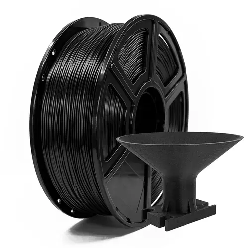 Flashforge ASA Black 3D Printer Filament, 1.75mm Diameter, 1kg (2.2lbs) Spool, +/-0.02mm Dimensional Accuracy, Bubble-Free, Clog-Free, UV-Resistant, Chemical-Resistant, Durable for Outdoor Functional Parts