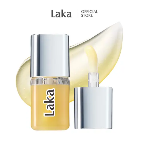 [Laka] [NEW Shades] Spicy Lip Plumper — Fuller-Looking Lip Plumper Gloss, Non-Sticky, High-Shine Finish