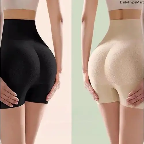 Women's Basic Seamless Butt Padded Boyshorts Body Shapewear Underwear - Hip Lifting, Tummy Control, Breathable Clothes for Body Shaping, Shapewear For Women, Underwear For Women,clothes for back to school,first day of school outfits,sohochic