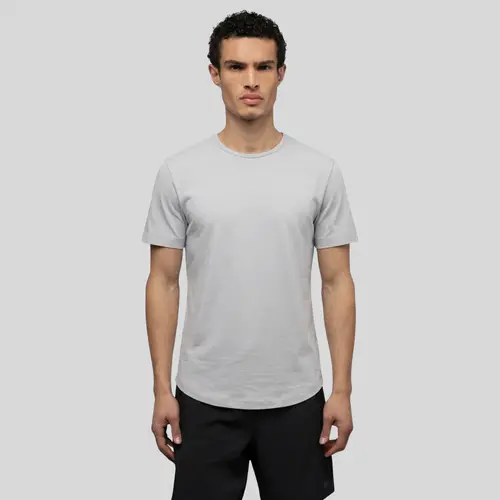 CUTS CLOTHING Men's Crossover Short-Sleeve T-Shirt - Dry Fit Active, Perforated Moisture-Wicking Breathable Gym Fit Top for Training & Everyday Use
