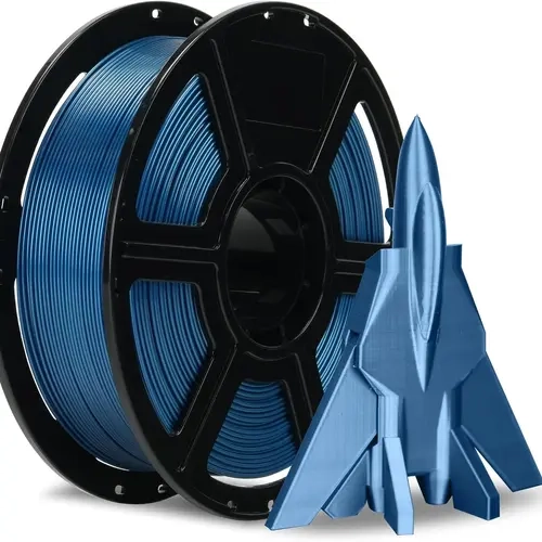 Flashforge Burnt Titanium Metallic PETG 3D Printer Filament 1.75mm 1kg Spool - Enhanced Winding Tech, Smooth Extrusion, Rapid Print, Faster Production, Excellent Layer Adhesion, +/-0.02mm Accuracy, 600mm/s Max Speed, Dry 80°C 4-6H, Fits Most 3D Printers