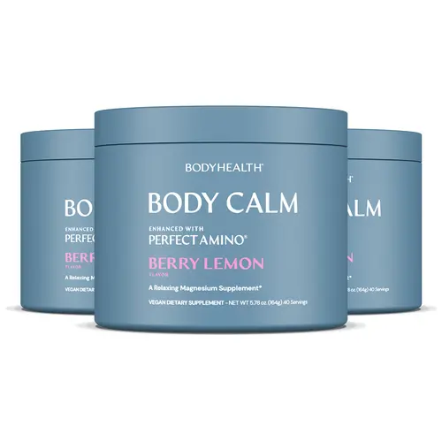 BODYHEALTH Body Calm 8-Element Magnesium Complex Supplement for Women, Supports Blood Pressure Control, Aids Muscle Recovery & Protein Synthesis, Vegan
